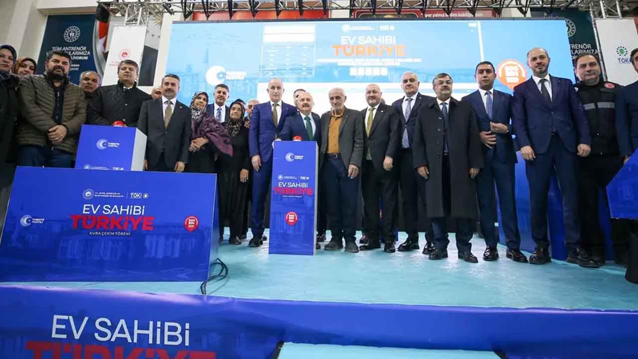 Yüzyılın Konut Projesi’nde kura çekimleri Adıyaman’da başladı