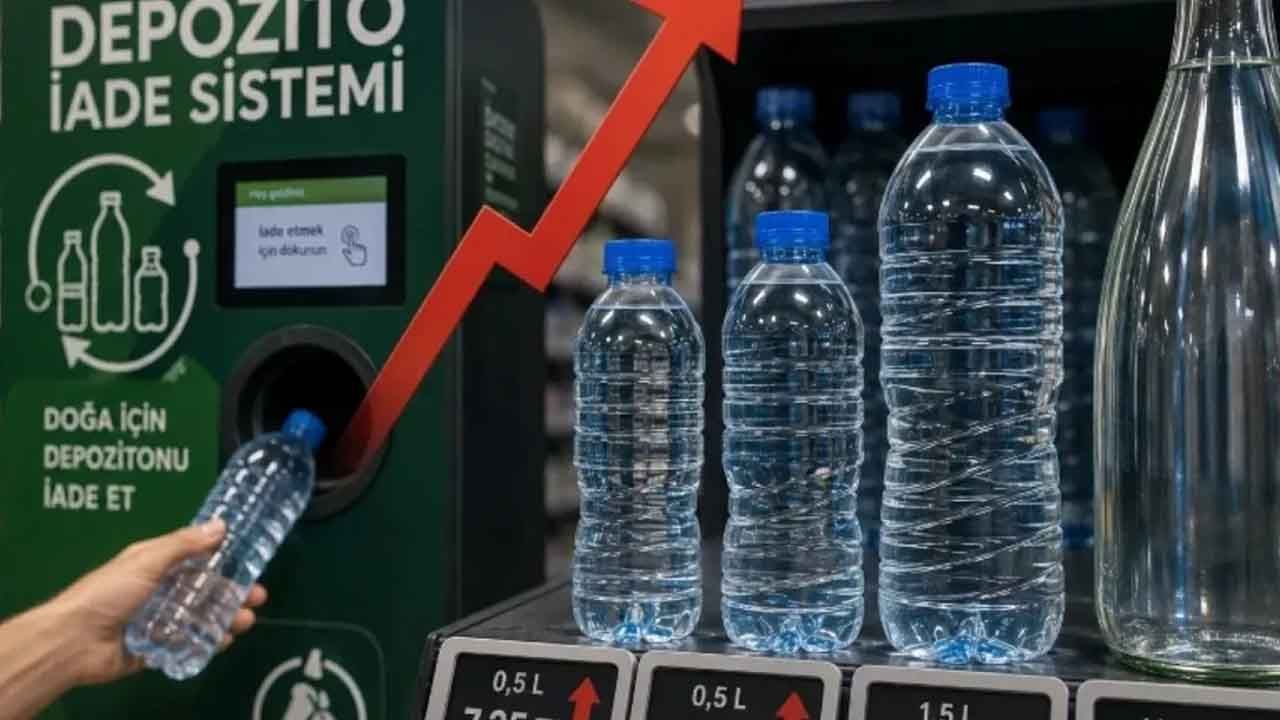 Ticaret Bakanlığı, su fiyatlarına zam yapan fırsatçılara 1 milyon 800 bin liraya kadar ceza kesecek