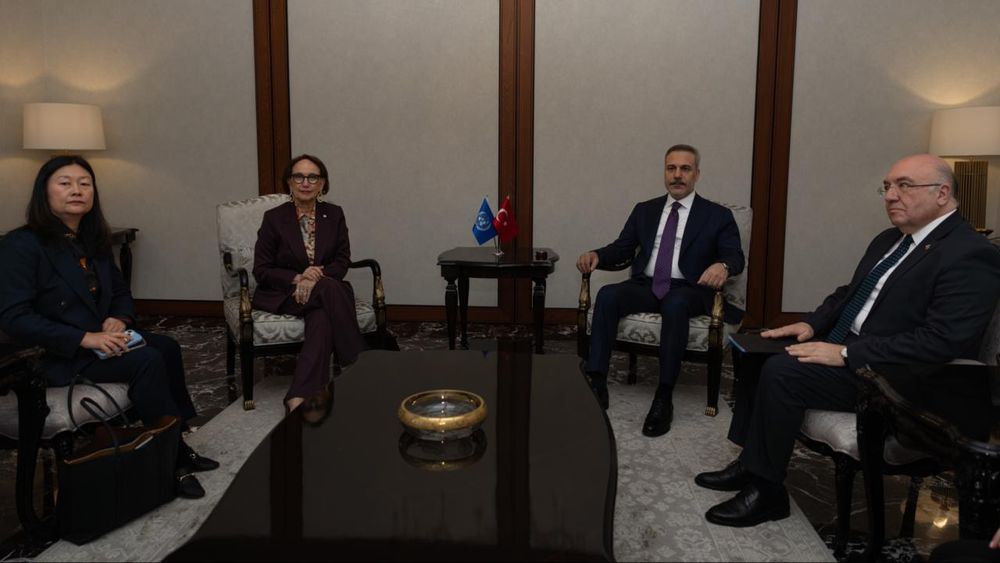 Dışişleri Bakanı Fidan, UNCTAD Genel Sekreteri Grynspan’ı kabul etti