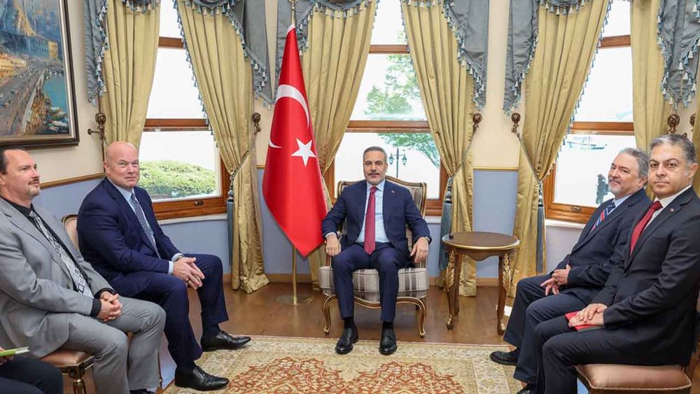 Bakan Fidan, ABD'nin NATO Daimi Temsilcisi Whitaker ile görüştü