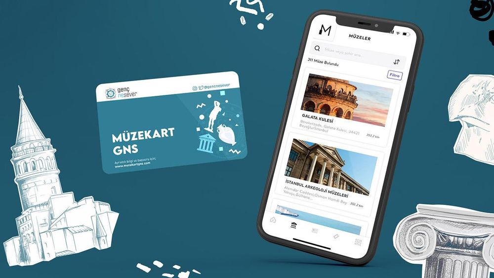 19-25 yaş arasındaki gençlere ücretsiz Müzekart desteği