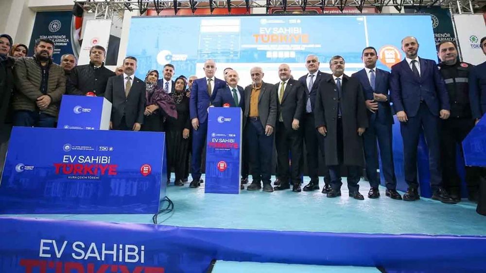Yüzyılın Konut Projesi’nde kura çekimleri Adıyaman’da başladı