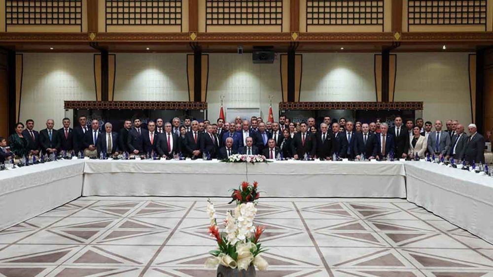 Cumhurbaşkanı Erdoğan, Dünya Ahıskalı Türkler Birliği heyetini kabul etti