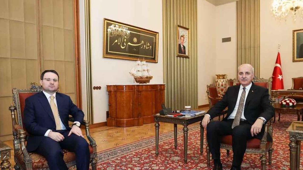 Adalet Bakanı Gürlek’ten TBMM Başkanı Kurtulmuş’a ziyaret