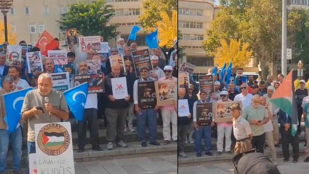 Aksaray Boykot Platformu: Orta Doğu’da bebek katili İsrail diye bir devlete yer yoktur