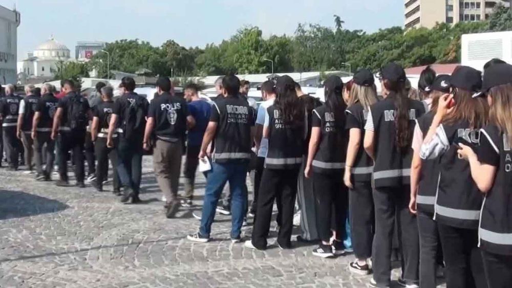 Ankara'da yeni nesil suç örgütlerine operasyonda 55 tutuklama