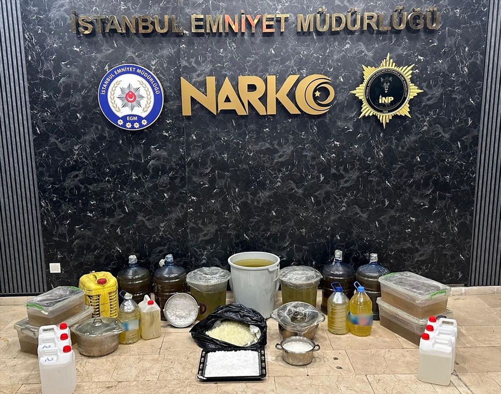 Beşiktaş’ta 250 kilogram uyuşturucu ele geçirildi: 2 şüpheli gözaltında