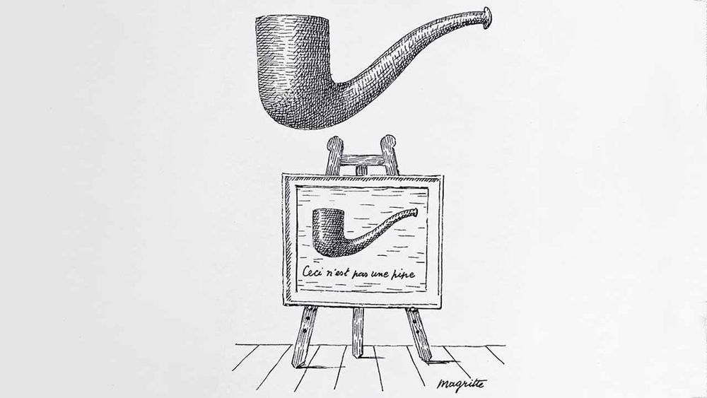 Bu bir pipo değildir: Gördüğün ile söylediğin arasında