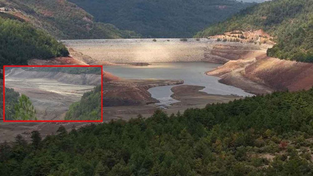 Bursa'da Nilüfer ve Doğancı barajlarında su kalmadı