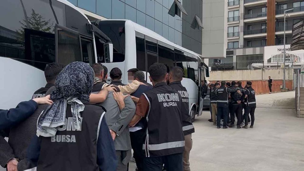 Bursa’da tefecilik ve yağma operasyonu: 11 kişi tutuklandı