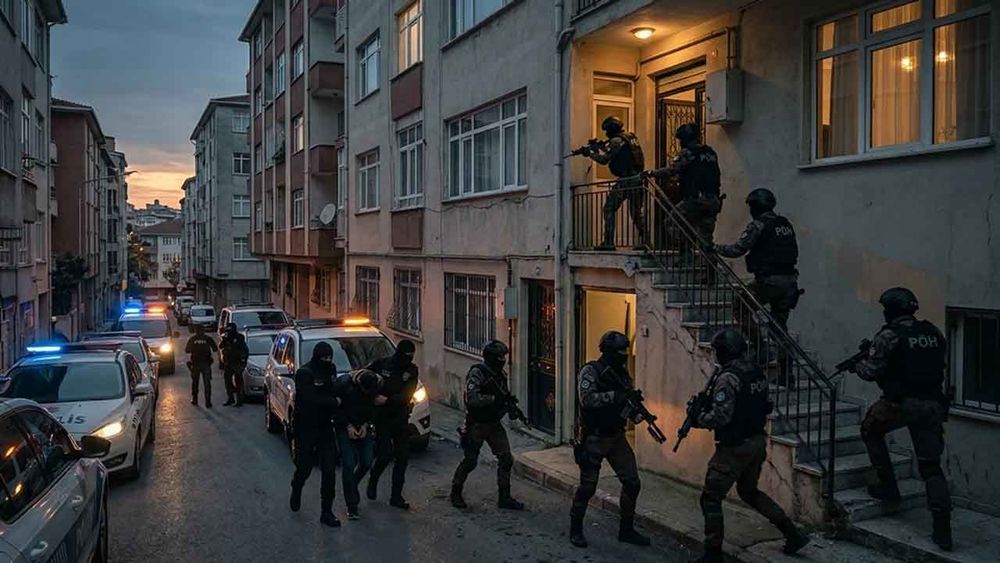 'Sokak hakkı' adı altında haraç isteyen suç örgütüne operasyon: 23 gözaltı