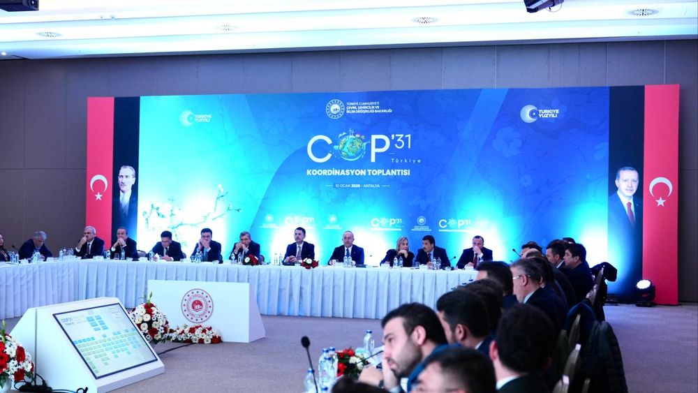 Bakan Kurum, COP31 Başkanı olarak toplantısını yaptı