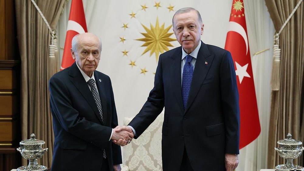 Başkan Erdoğan, MHP Lideri Bahçeli'yi kabul etti 