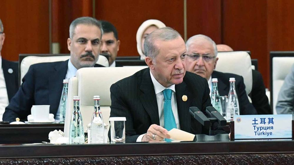Yahudi basını: Erdoğan ŞİÖ Zirvesi’nde İsrail’e bir darbe daha vurdu
