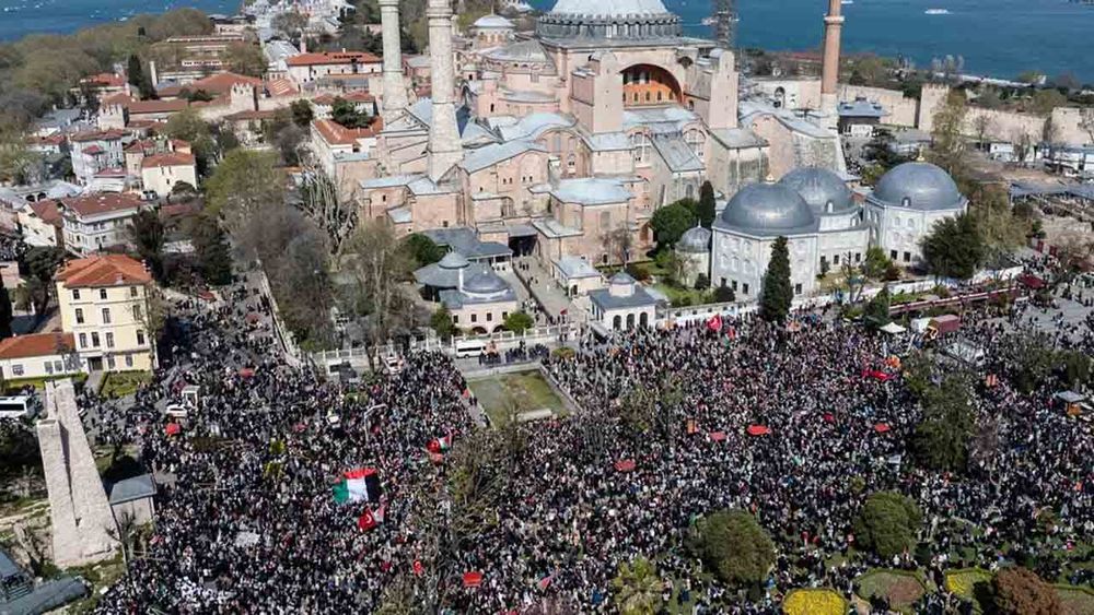 On binler bu akşam Gazze için Ayasofya’ya yürüyecek