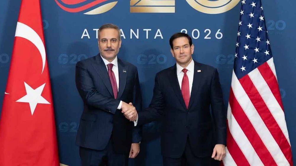 Bakan Fidan, ABD’li mevkidaşı Rubio ile Atalanta’da görüştü