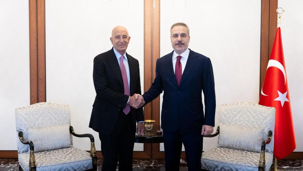 Bakan Fidan, ABD’nin Ankara Büyükelçisi Barrack’ı kabul etti