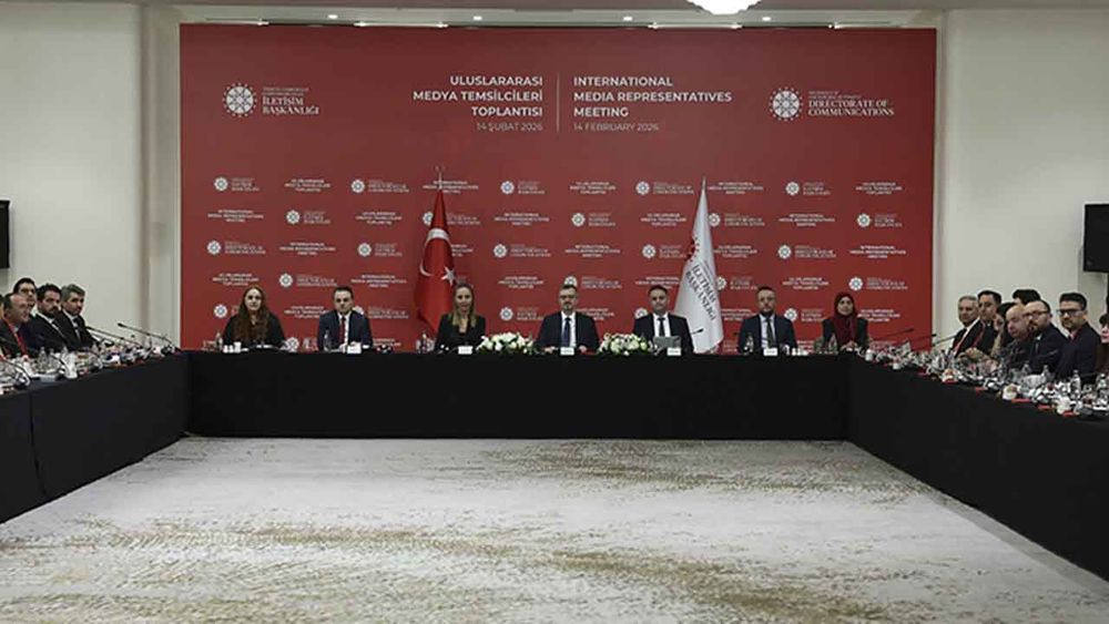 İletişim Başkanı Duran, uluslararası medya temsilcileriyle buluştu