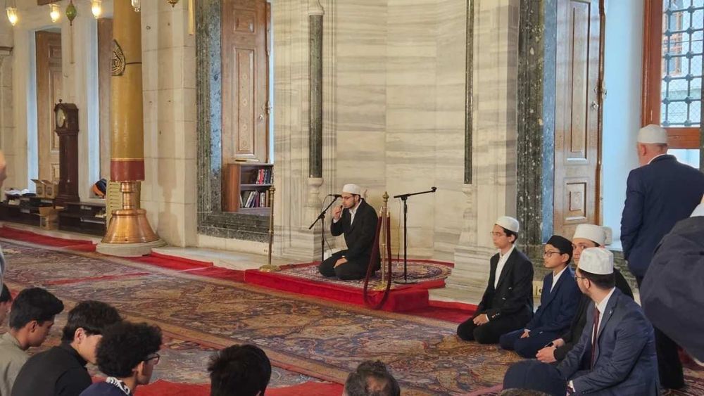 İstanbul’un Fethinden Türkiye Yüzyılı’na: 1453 Genç Hafız 1453 Hatm-i Şerif programı düzenlendi