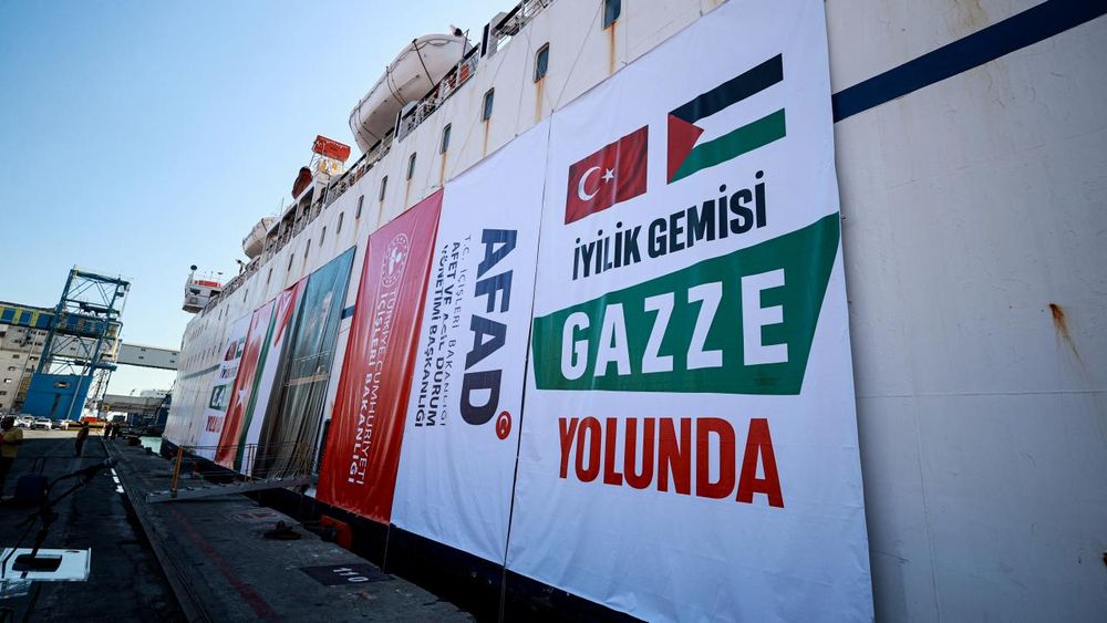 17. İyilik Gemisi Gazze yolunda: 900 ton insani yardım Mersin’den yola çıkıyor