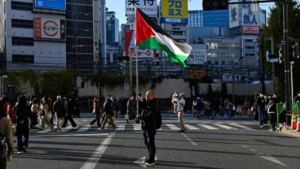 Japonya'da Filistin’le Dayanışma Günü 