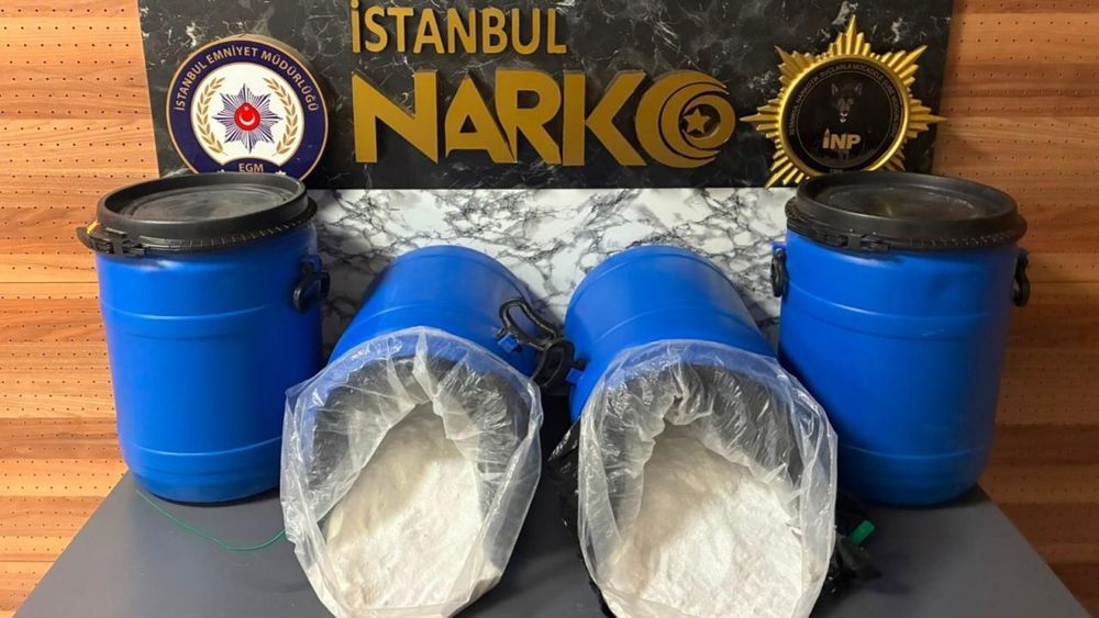 Kağıthane'de operasyon: 104 kilogram uyuşturucu ele geçirildi