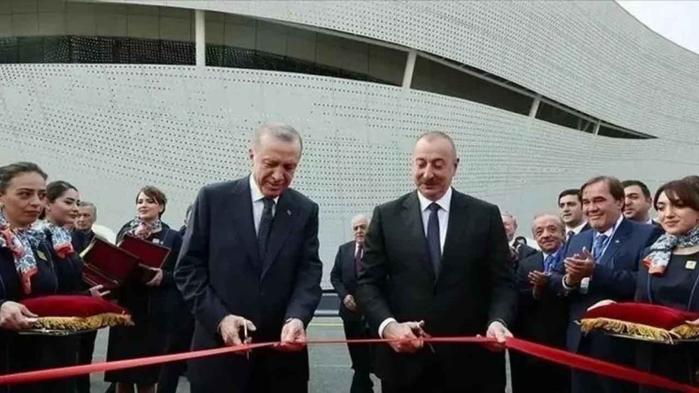 Laçın Havalimanı hizmete alındı: Kurdeleyi Cumhurbaşkanı Erdoğan kesti