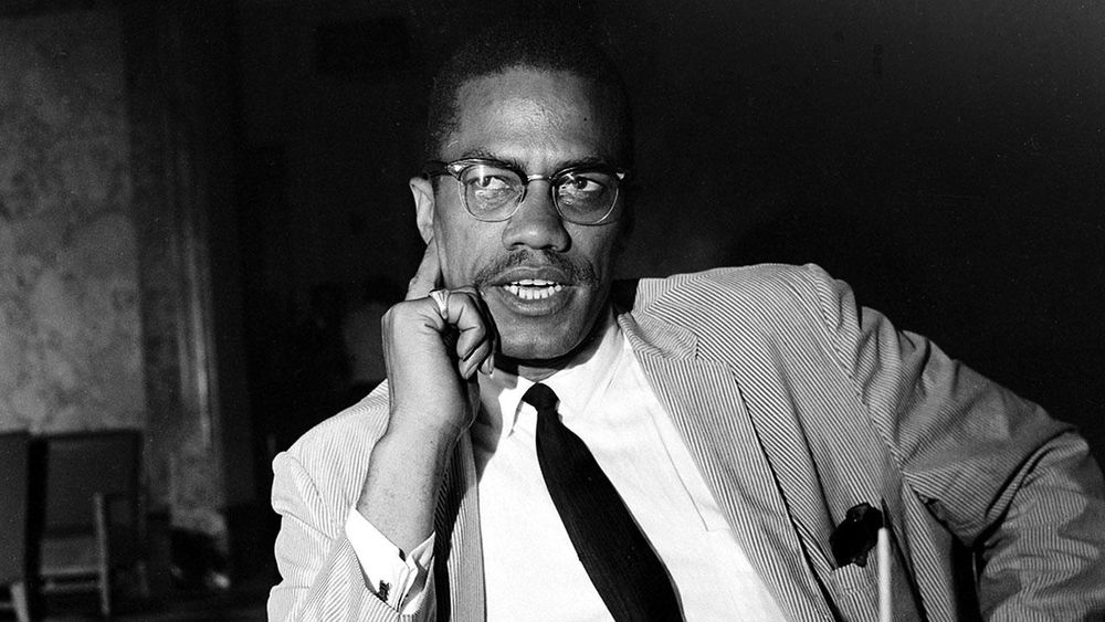 Malcolm X portresi