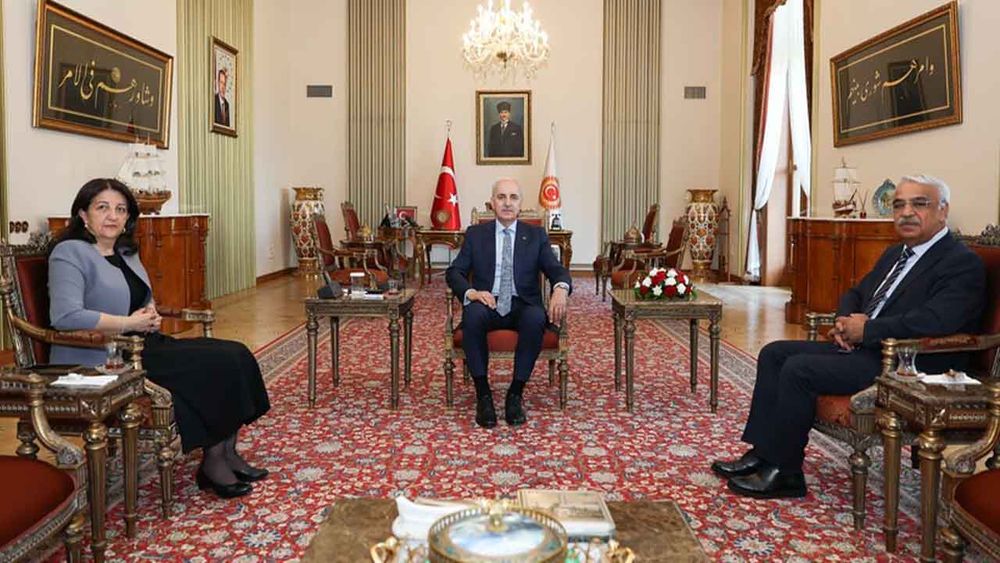 TBMM’de Terörsüz Türkiye süreci görüşüldü: Kurtulmuş, DEM Parti heyetini kabul etti