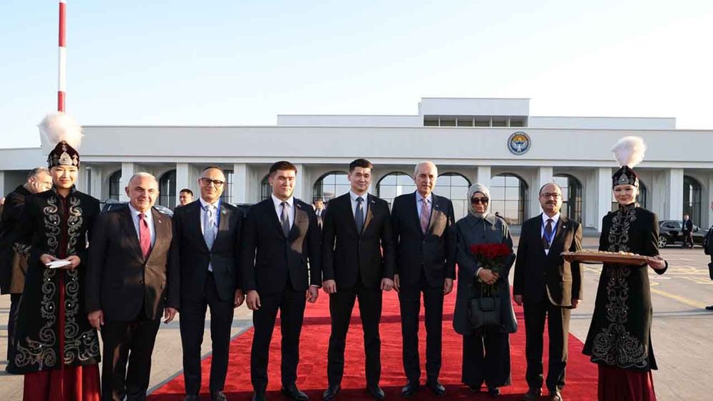 TBMM Başkanı Kurtulmuş, TÜRKPA Genel Kurulu için Kırgızistan’da
