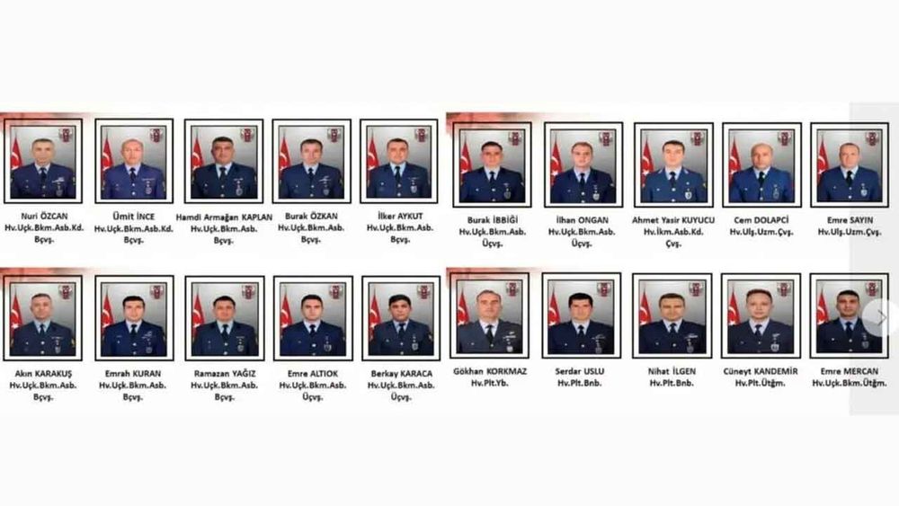 MSB, düşen kargo uçağındaki askerlerin kimlik bilgilerini paylaştı
