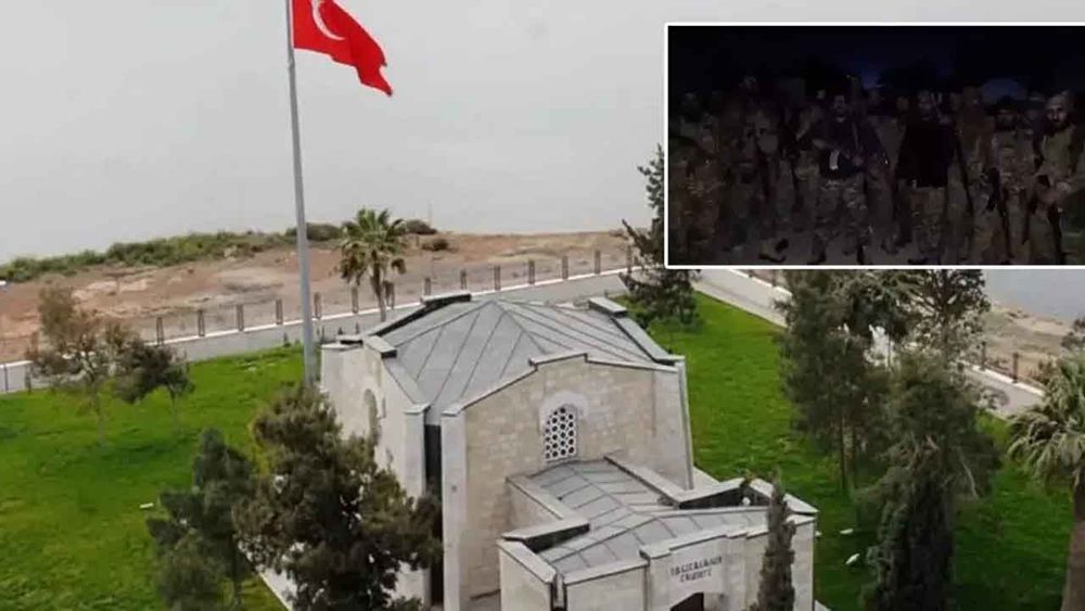 Osman Gazi’nin dedesi olan Süleyman Şah’ın türbesinin bulunduğu köy terörden arındırıldı
