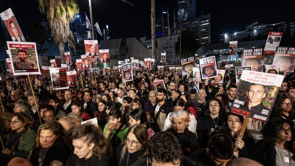 Terör devleti İsrail'de genel grev: Hükümete