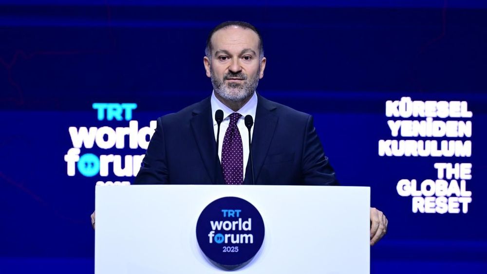 TRT Genel Müdürü Sobacı: Daha adil bir küresel sistem artık zorunluluktur