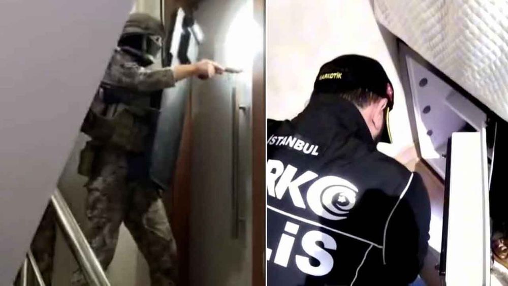 13 ilde uluslararası uyuşturucu şebekesine operasyon: 10,1 ton uyuşturucuyla bağlantı tespit edildi