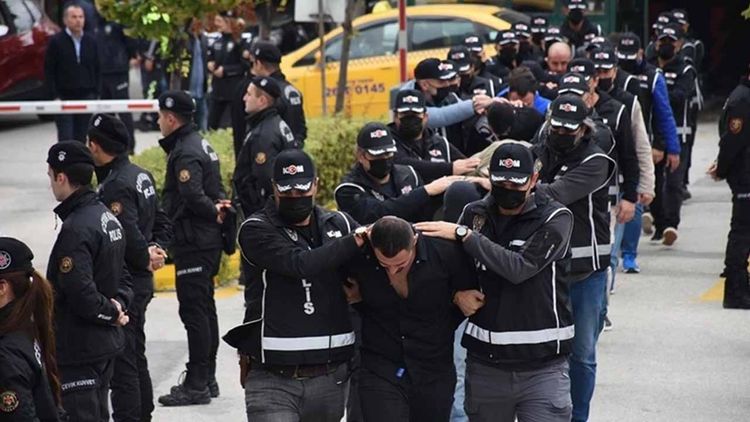 12 şehirde 12 suç örgütüne operasyon