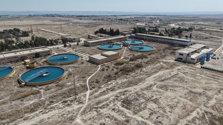 Terör örgütü YPG-SDG El-Babiri Su İstasyonu’nun faaliyetlerini durduruldu