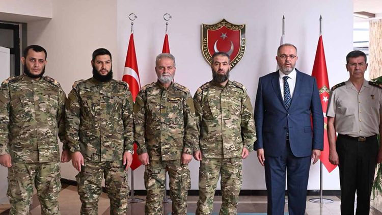 Suriye Savunma Bakanlığı heyeti Milli Savunma Üniversitesi’ni ziyaret etti