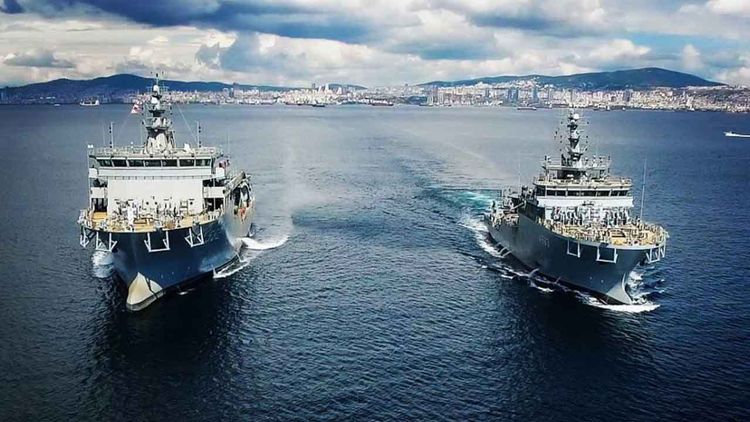 Türk donanmasının derin deniz kurtarma gücü görevde: TCG Alemdar, Işın ve Akın