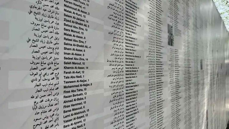 Michigan'da Gazze Soykırım Anıtı açıldı