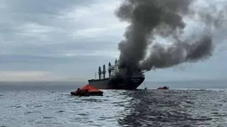 Mısır'ın Dimyat Limanı'nda demirli ABD'ye ait LNG gemisine dron saldırısı düzenlendi 