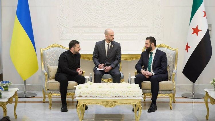 Suriye'deki Şara ile Zelenskiy görüşmesine Hakan Fidan da katıldı