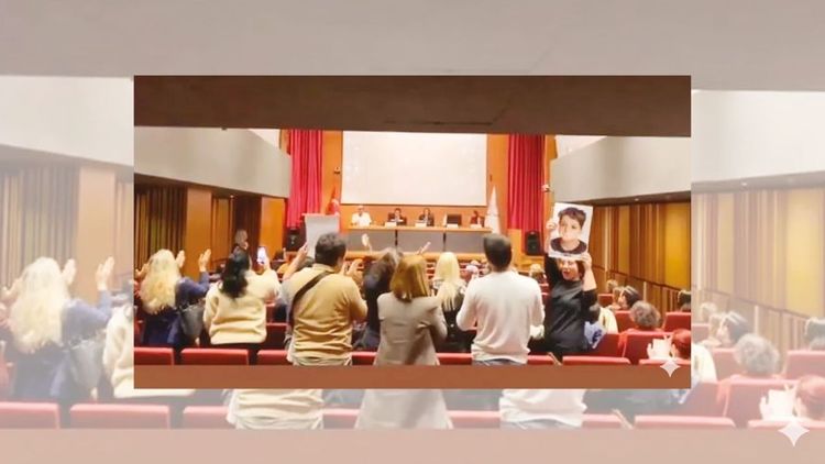 1 Nolu İstanbul Barosu'na Ahmet Minguzzi protestosu