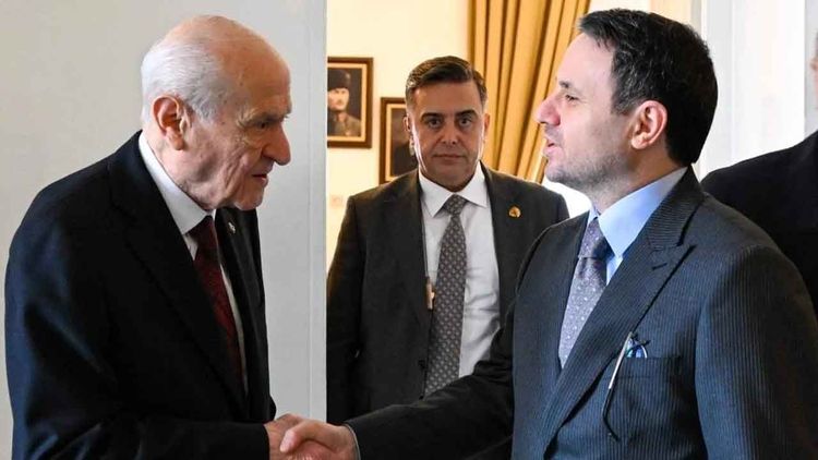 Adalet Bakanı Gürlek’ten MHP Lideri Bahçeli’ye ziyaret
