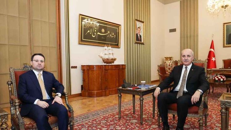 Adalet Bakanı Gürlek’ten TBMM Başkanı Kurtulmuş’a ziyaret