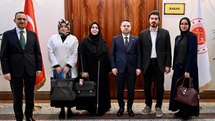 Adalet Bakanı Gürlek, Küresel Sumud Filosu’nun avukatlarıyla görüştü