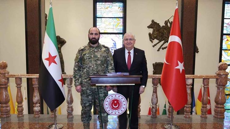 Millî Savunma Bakanı Yaşar Güler, Suriye Genelkurmay Başkanı Ali Na’san’ı kabul etti