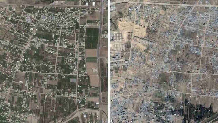 Uydu fotoğraflarını sansürsüz yayınladılar: Terör devleti İsrail'in Gazze'deki gizli askeri üsleri ortaya çıktı