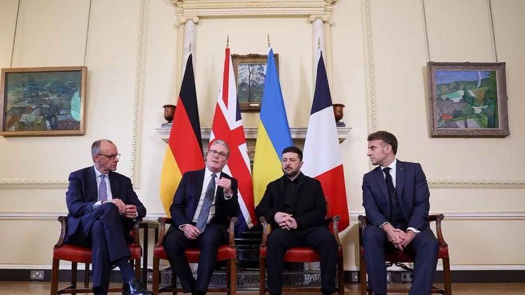 Avrupalı liderler Zelenskiy ile görüştü: Adil ve kalıcı bir ateşkes istiyoruz