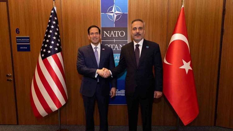 Bakan Fidan, NATO Zirvesi'nde ABD'li mevkidaşı Rubio ile görüştü